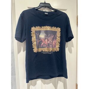 Rare D&G Dolce & Gabbana Graphic Art T-Shirt – Jacques-Louis David Print
